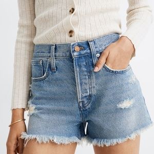 Madewell Highrise Denim Shorts Sz 25